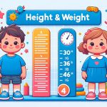 Trẻ 4 tuổi cao bao nhiêu là đạt chuẩn?