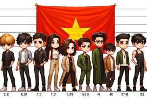 Chiều cao trung bình của người Việt Nam là bao nhiêu?