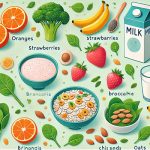 Các Thực Phẩm Kết Hợp Với Sữa Giúp Tăng Chiều Cao Cho Trẻ