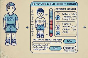 Công cụ dự đoán chiều cao tương lai của trẻ